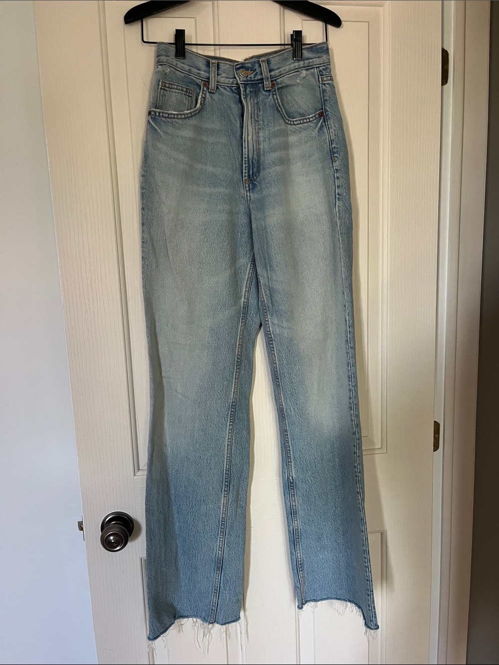 Zara High-rise Wide-Leg Jeans